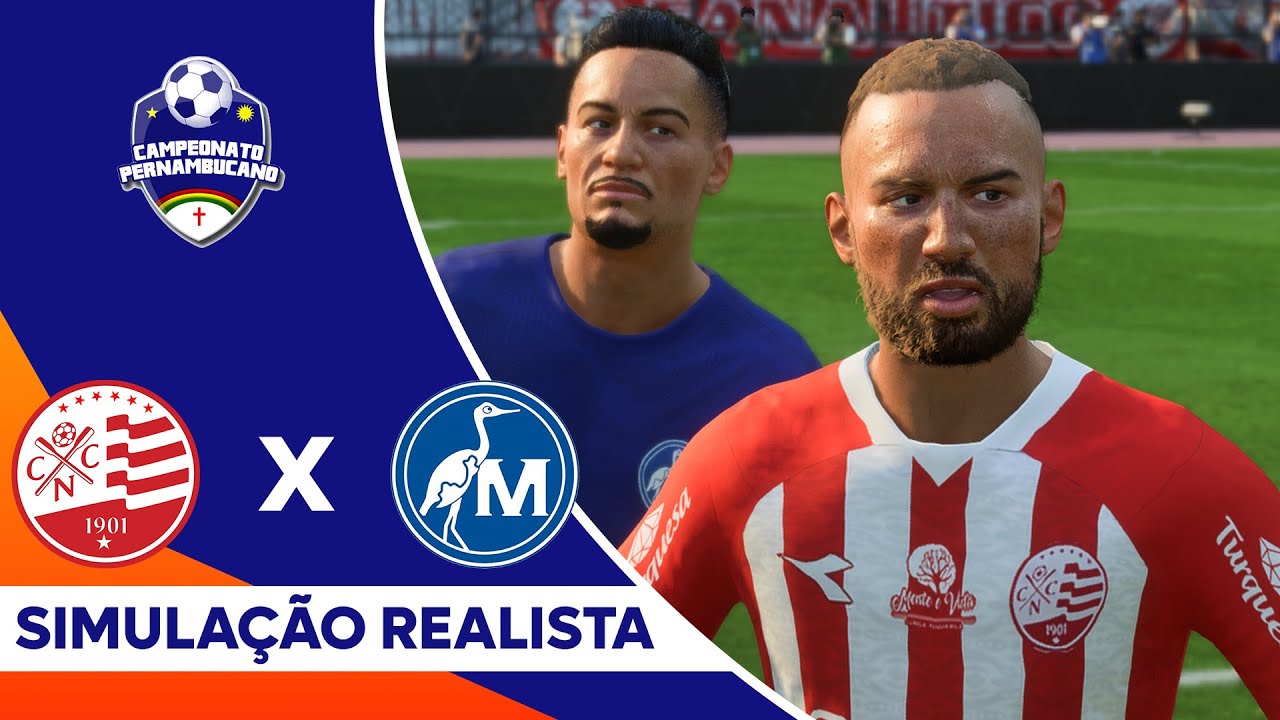 NÁUTICO X MAGUARY | Pernambucano 2026 | Simulação Realista