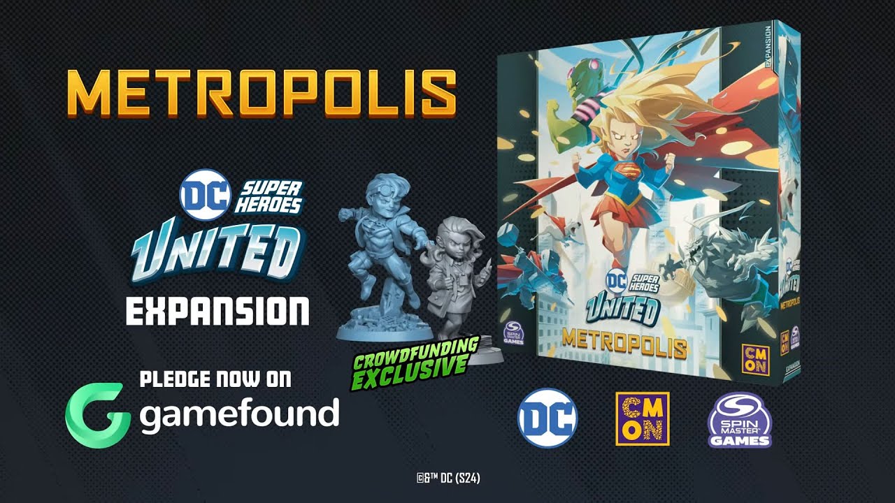 DC Super Heroes United - Metropolis Trailer
