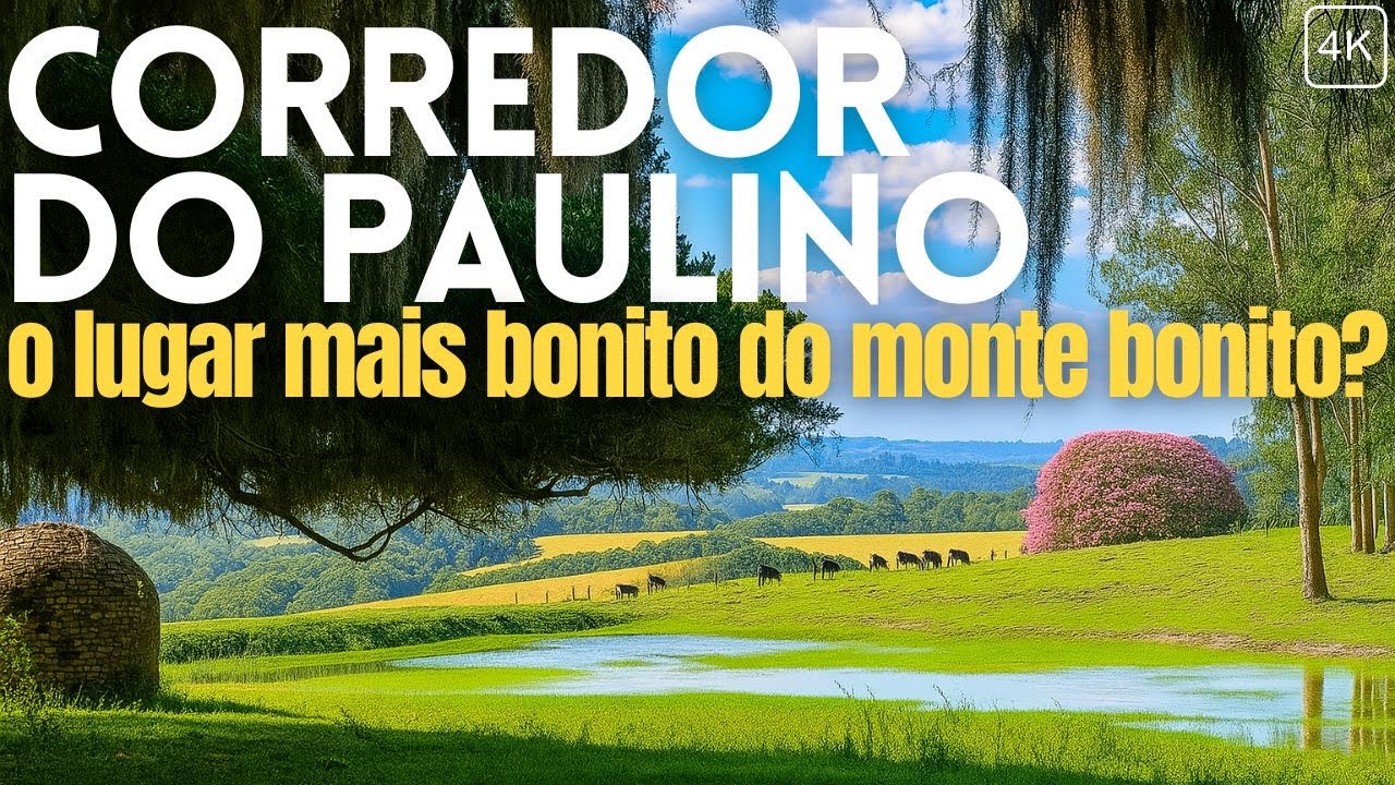 📌CORREDOR DO PAULINO: O lugar mais bonito do Monte Bonito?