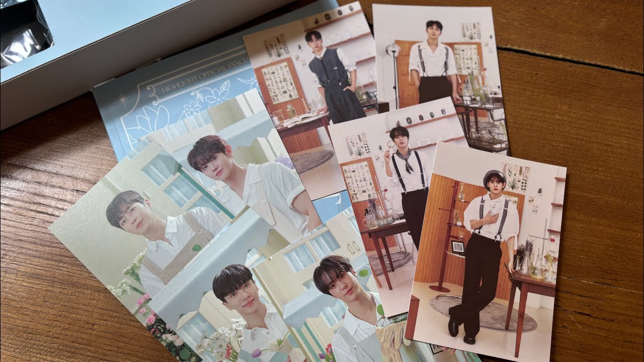 [LIGHTLOG] HIGHLIGHT FAN KIT UNBOXING