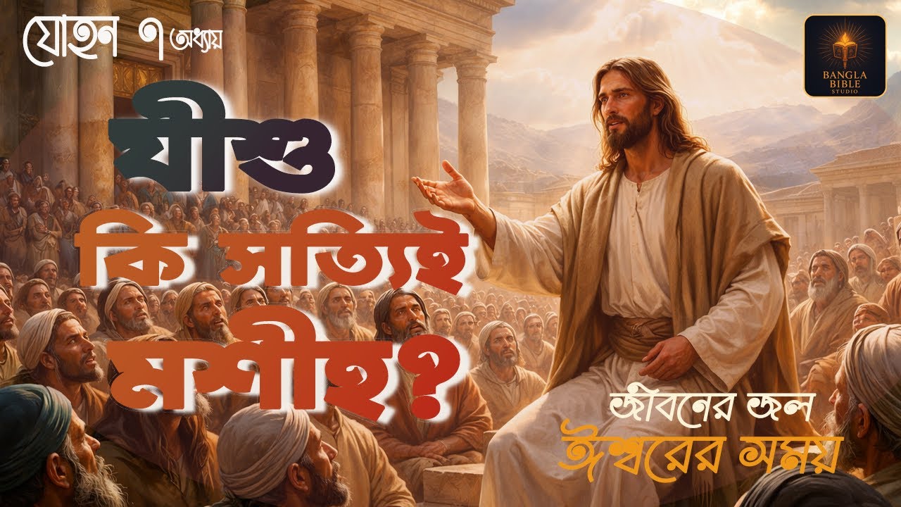 যোহন ৭ অধ্যায়ের রহস্য | The Secret of John 7 ⚡জীবনের জল ও ঈশ্বরের সময়