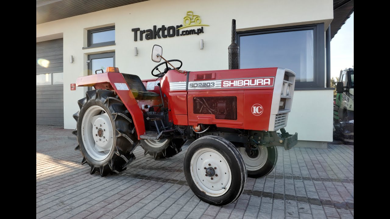 Shibaura SD2203 2x4 22KM TRAKTOR.COM.PL