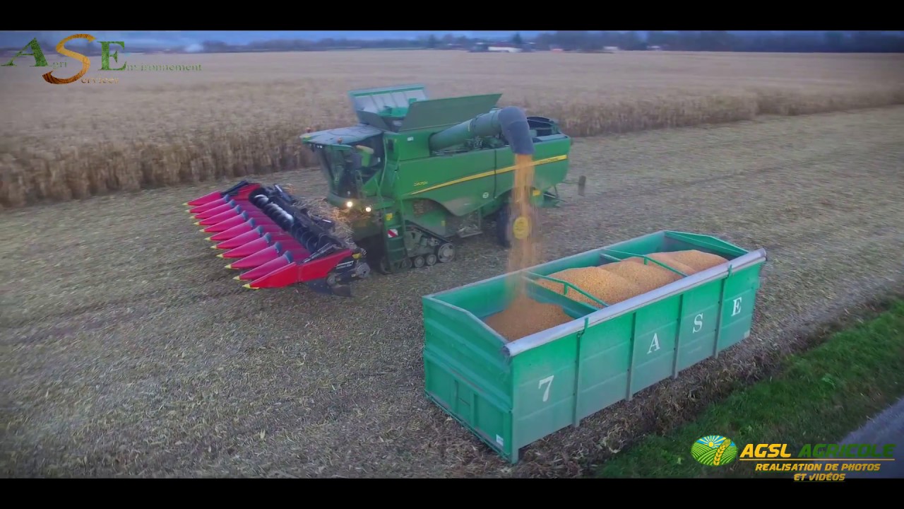 John Deere S670i & Geringhoff 10rangs|ASE Agri Services Environnement [DjiPhantom3|Sony|Gopro]