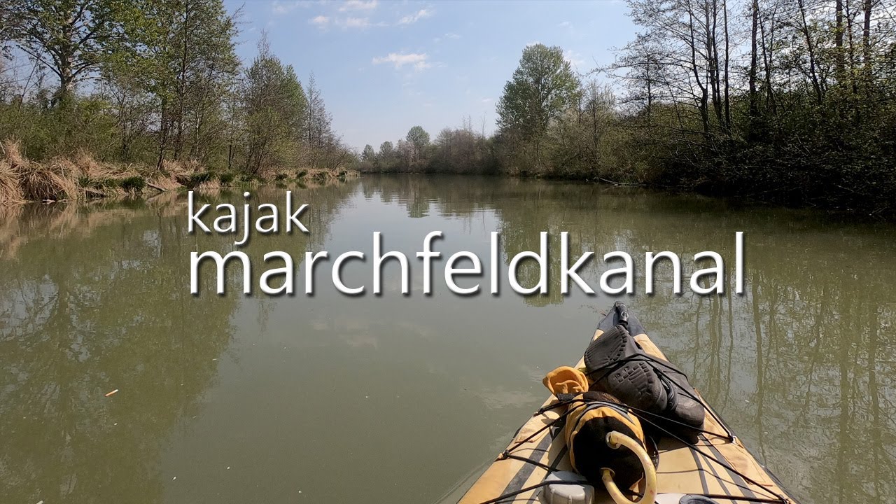 Kajakfahren am Marchfeldkanal - 2020