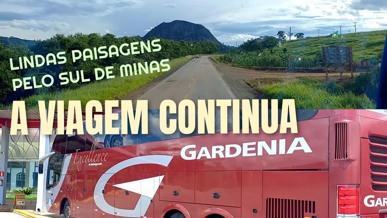 VIAJANDO com a GARDENIA na LINHA Belo Horizonte x Poços de Caldas MG - VD31