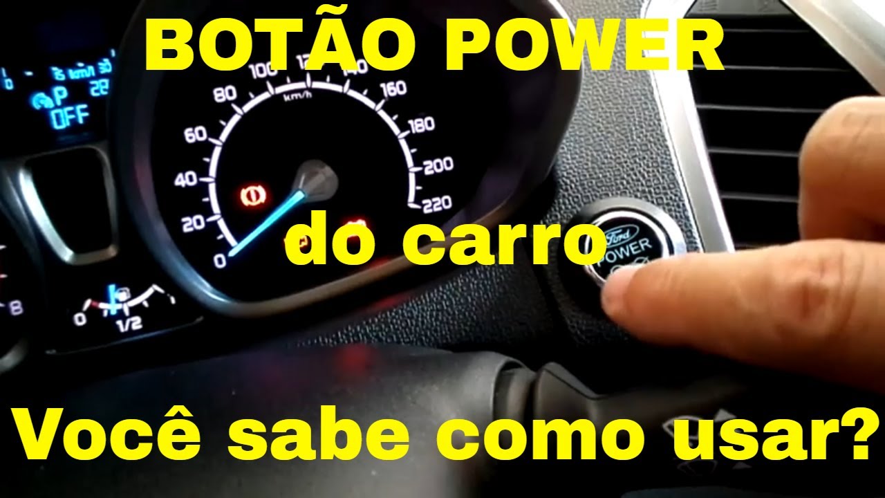 Como | usar | Botão | Power |  Ecosport | SUV | Ford