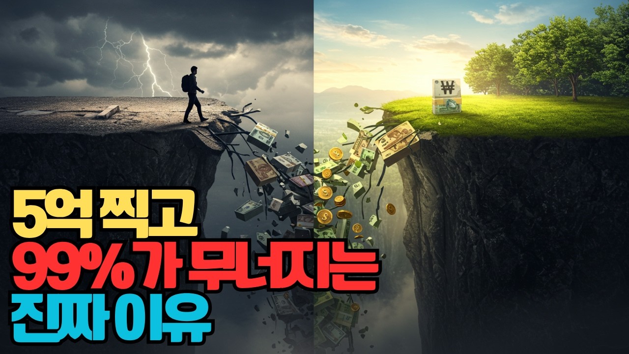자산 5억을 넘자 99%가 저지르는 치명적 실수 (경제적 자유를 원한다면 반드시 보세요)