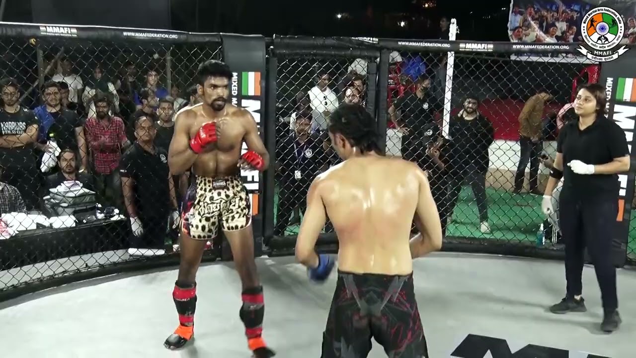 Arya Bartakke vs Anubhav Chaudhary MMAFI Contender . Org.by-mixed martial Arts fed. India .