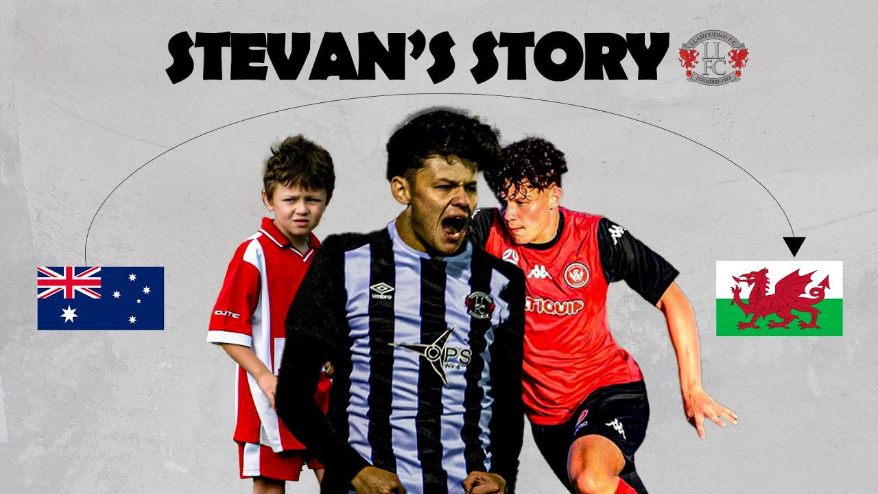 Stevan's Story | From Australia To Llandudno FC ✈️