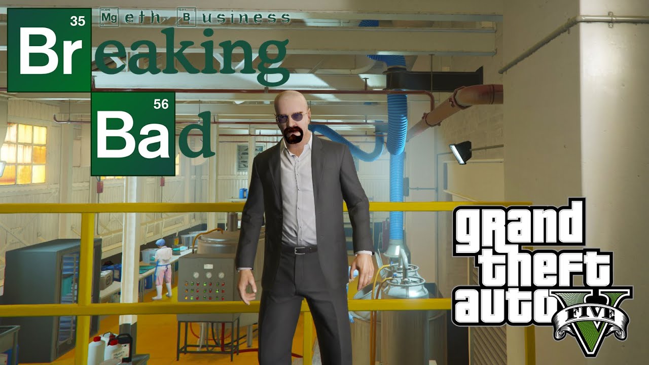 GTA 5 Meth Business – Breaking Bad / Станьте Уолтером Уайтом в ГТА 5 создав метамфетаминовый бизнес