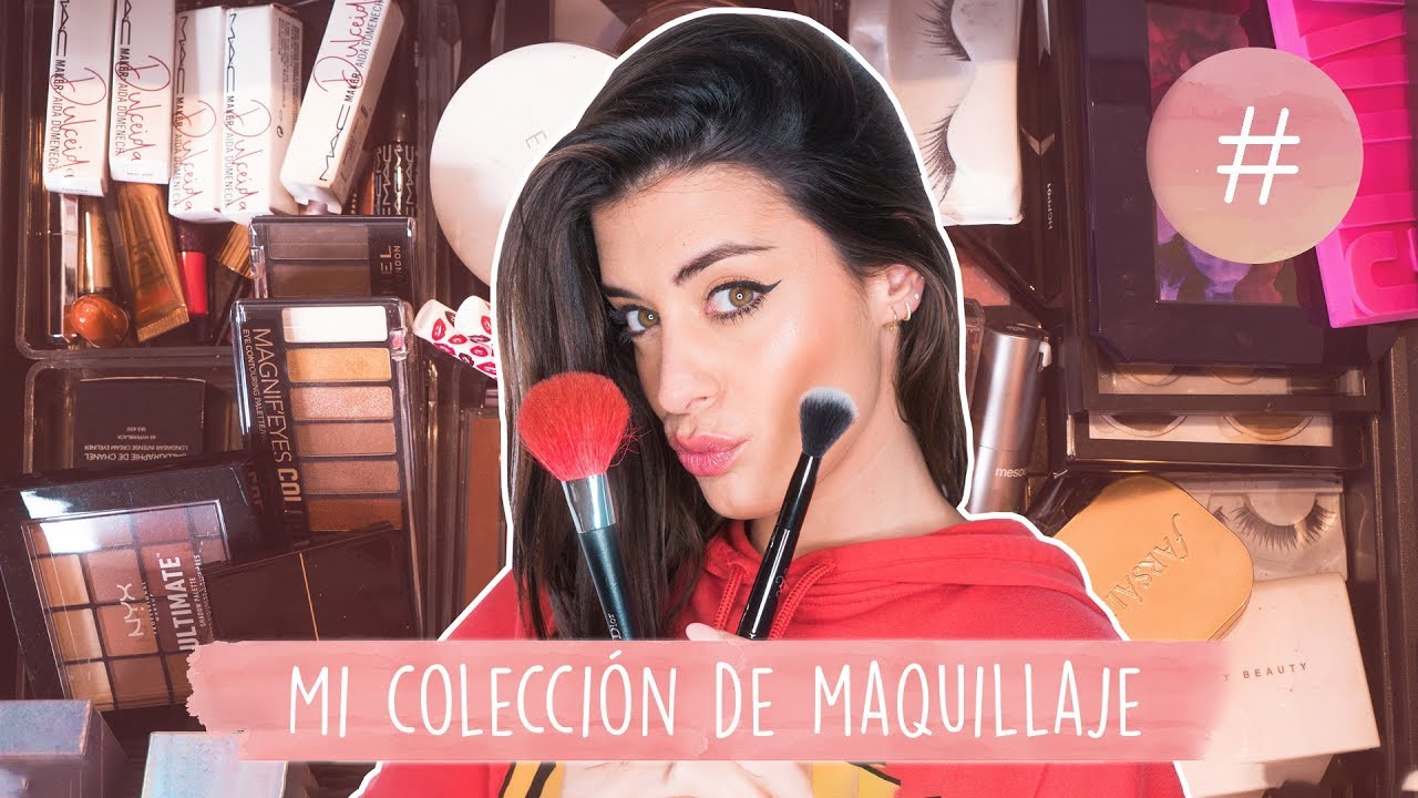OS ENSEÑO MI COLECCIÓN DE MAQUILLAJE - DULCEIDA