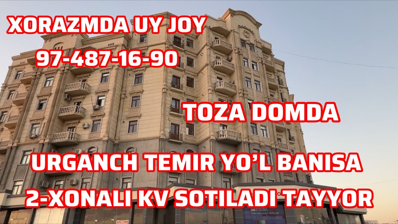 Urganch Temir yo’l Banisa yonda 2-xonali 60m2 kv sotiladi 450 mln Tel:97-487-16-90