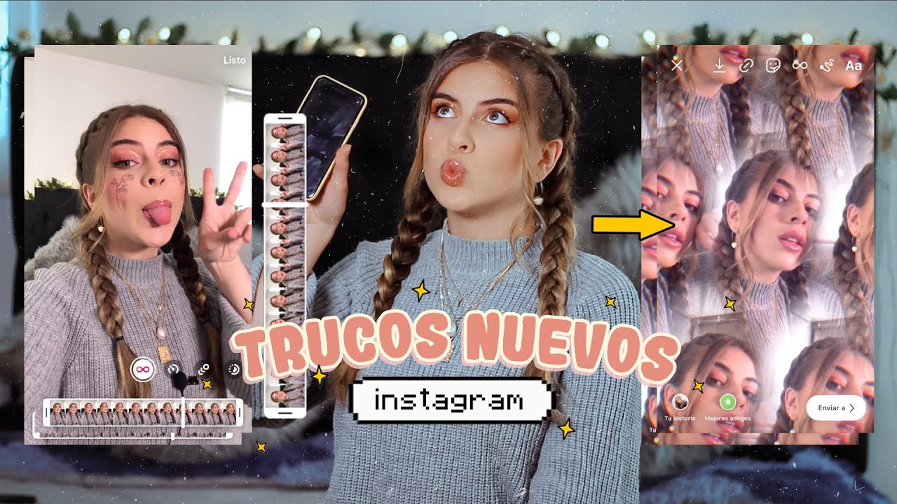 ⚡7 TRUCOS para INSTAGRAM  que NO SAB&Iacute;AS| Camila Dust