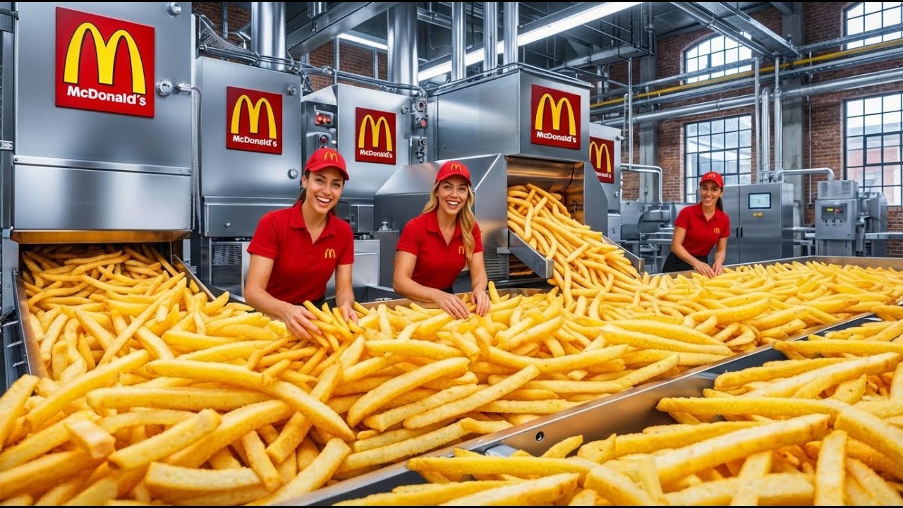 Inside American Factory: How Billions of Potatoes Become Millions of Ore-Ida Fries (Full Process)