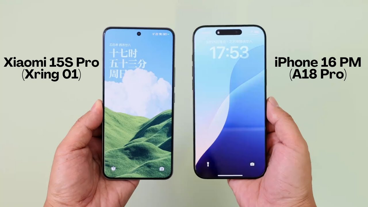 Xiaomi 15S Pro (Xring 01) vs iPhone 16 Pro Max (A18 Pro) | FULL COMPARISON