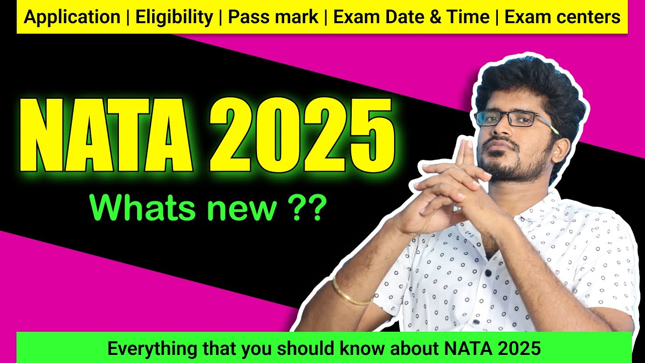 NATA 2025: New Updated Exam Pattern and Syllabus Explained in 10 mins