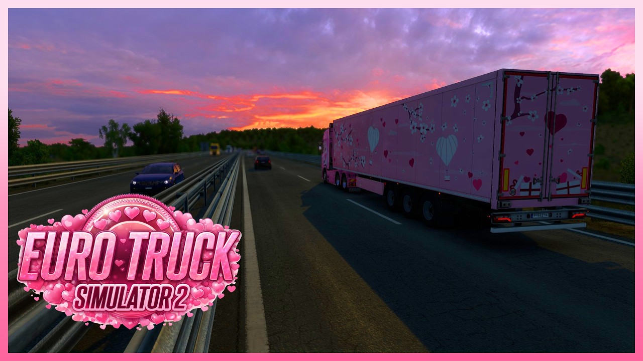 Hearts in Bloom Event. Euro Truck Simulator 2