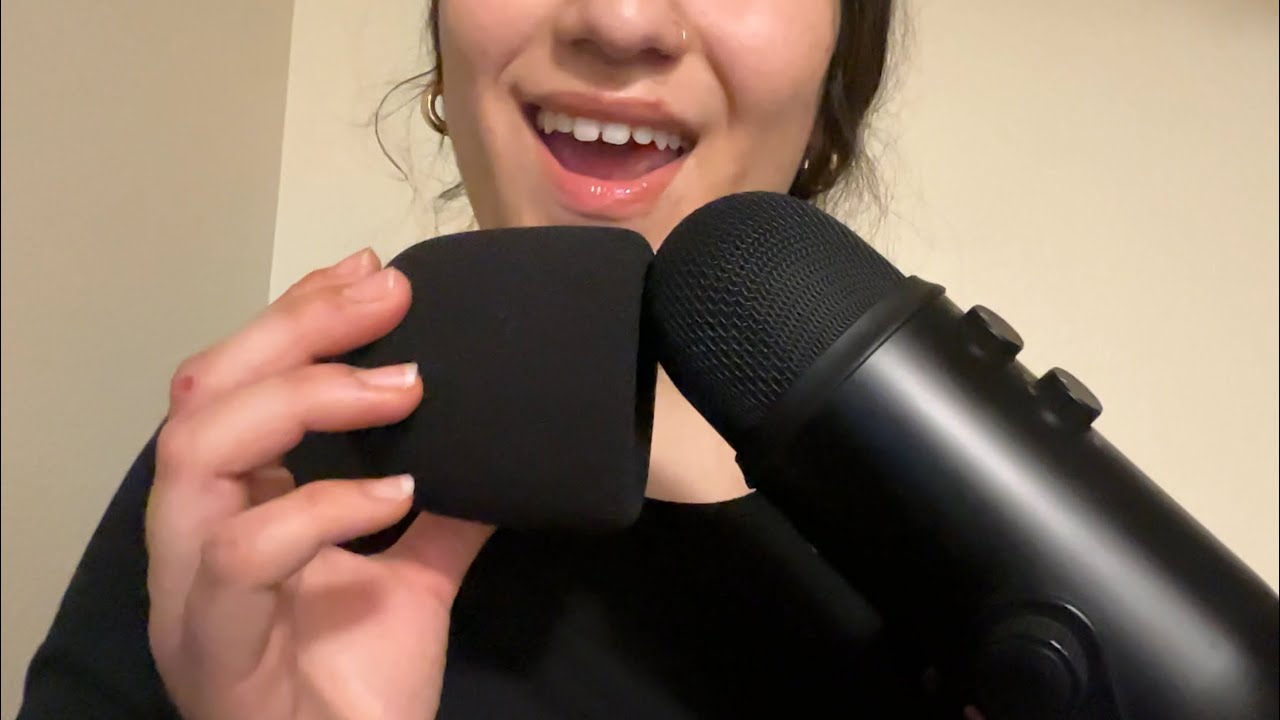 ASMR ✰ Mic Pumping, Scratching, Swirling For Deep Sleep🎙️(a little fast & aggressive) 