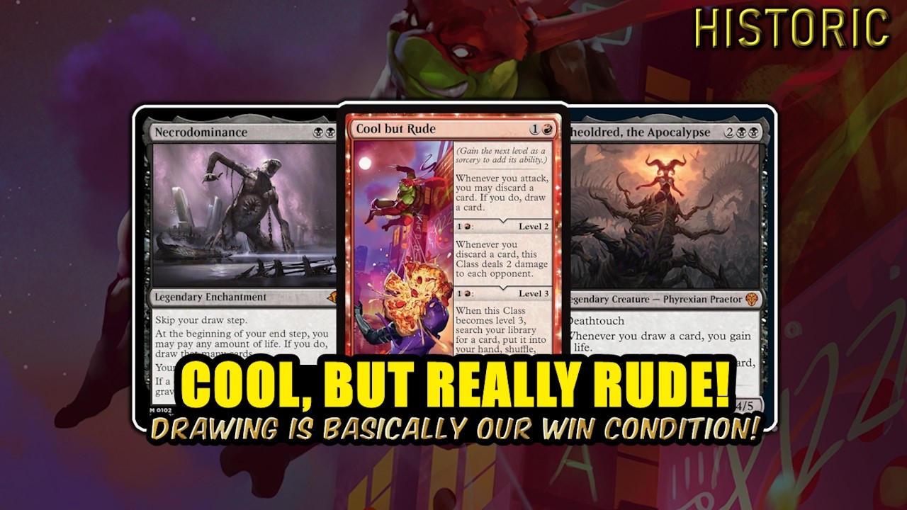 DRAW = WIN?! Cool… But Rude Combo | Historic BO3 | MTG Arena