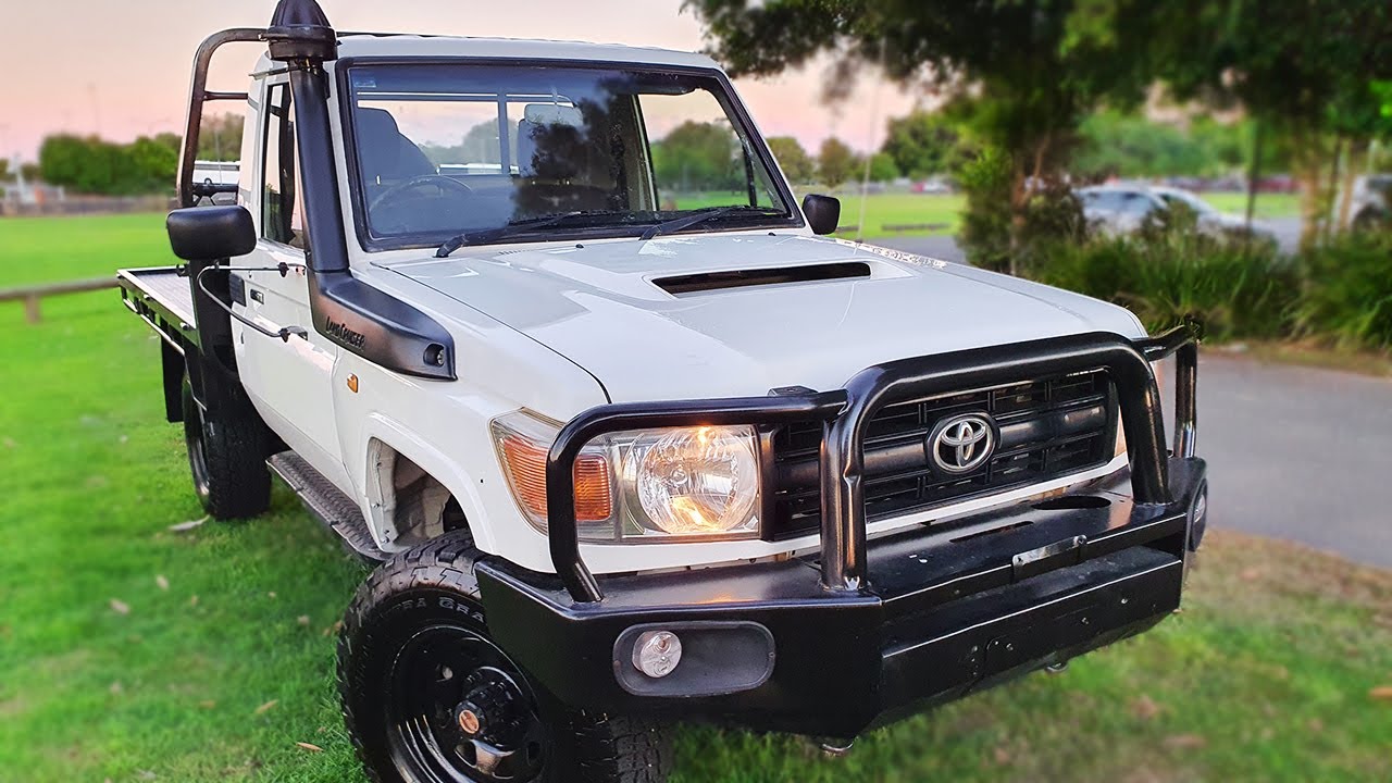 (SOLD) 2009 Toyota Landcruiser 79 Series V8 Turbo Diesel 4.5L Workmate 4x4 Single Cab Ute