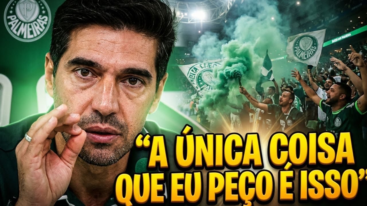 ABEL MANDOU RECADO PRA TORCIDA “EU SEI QUE E DIFÍCIL”