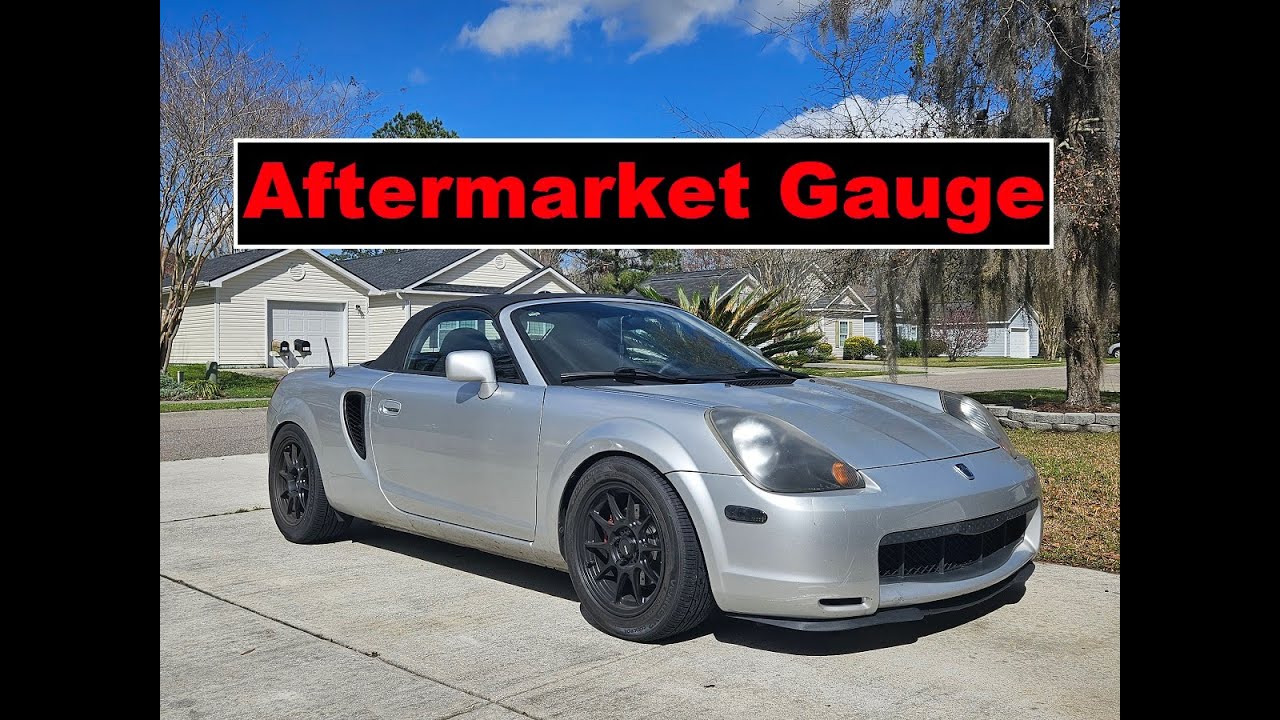 2002 MR2 Spyder Oil Pressure Sensor Install #toyota #mr2 #mr2spyder #pressuresensor #gauges