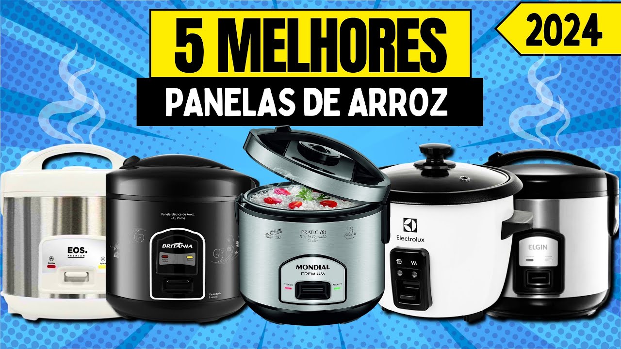 Qual a Melhor Panela Elétrica de Arroz em 2024?Top 5 Custo Benefício!