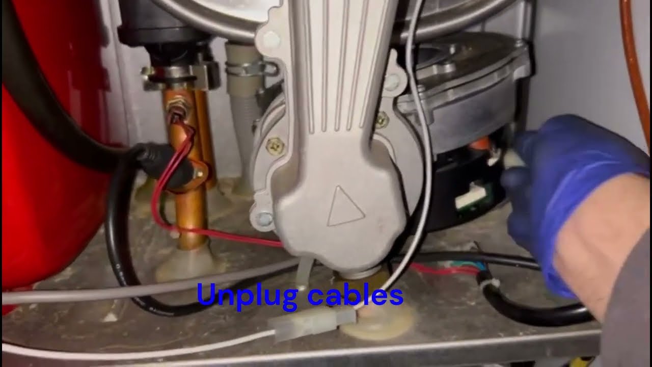 Fault E160 on Potterton  / Baxi / Main boiler / How to replace Fan Assembly step by step