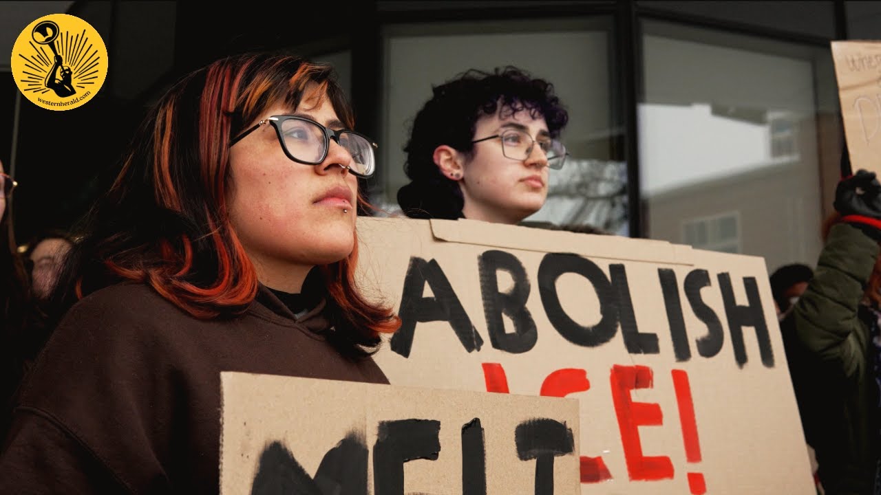 'No Justice; No Peace': WMU Students Protest ICE