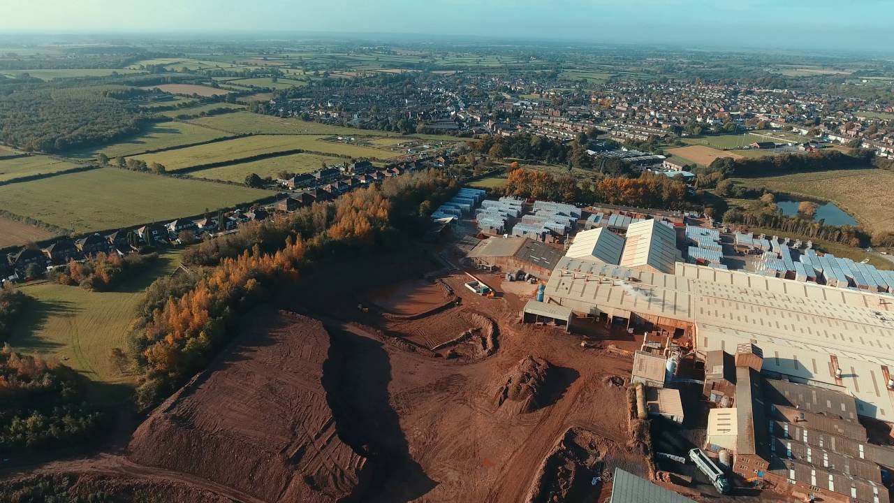 Ibstock Brick leicester road Quarry and factory