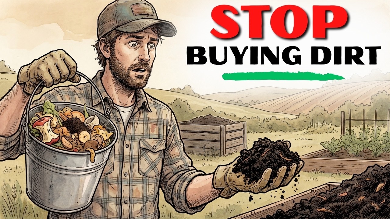 Turn Your Kitchen Waste Into High-Yield Soil in 7 Days
