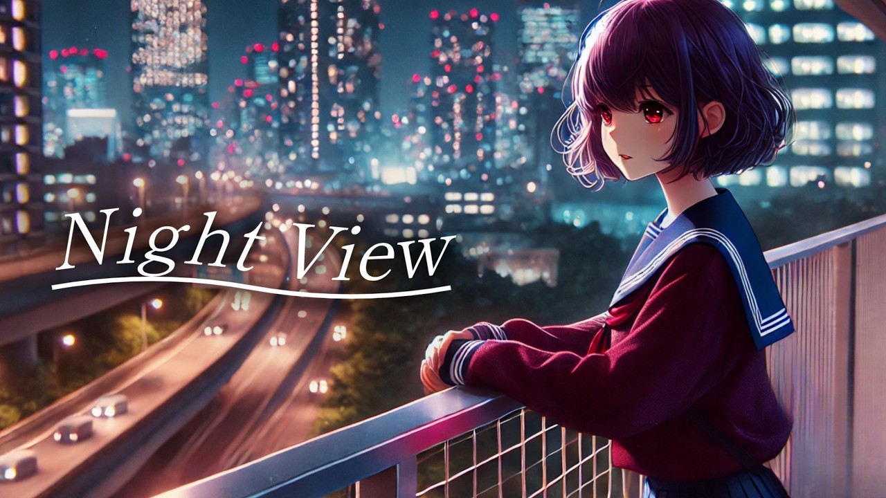 【MV】A + B + C for all - Night View【東北きりたん】【EDM風ポップ】【切ない／社会人】