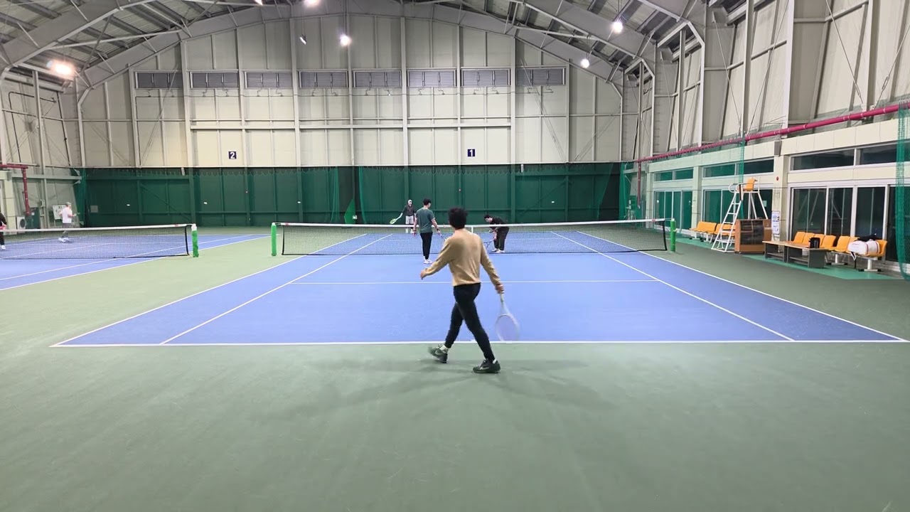 26.01.10 테니스 복식 송산실내 4경기