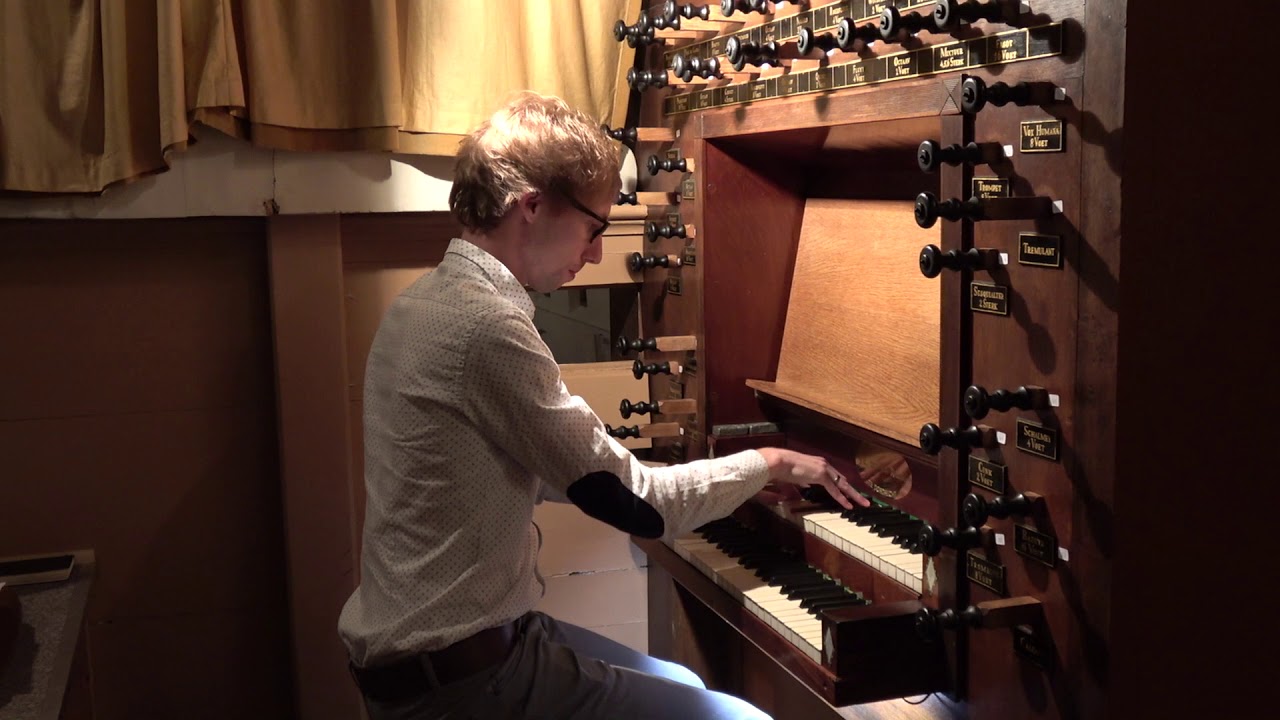 Improvisatie Geef vrede, Heer geef vrede - St. Lambertuskerk Strijen - Gert van Hoef