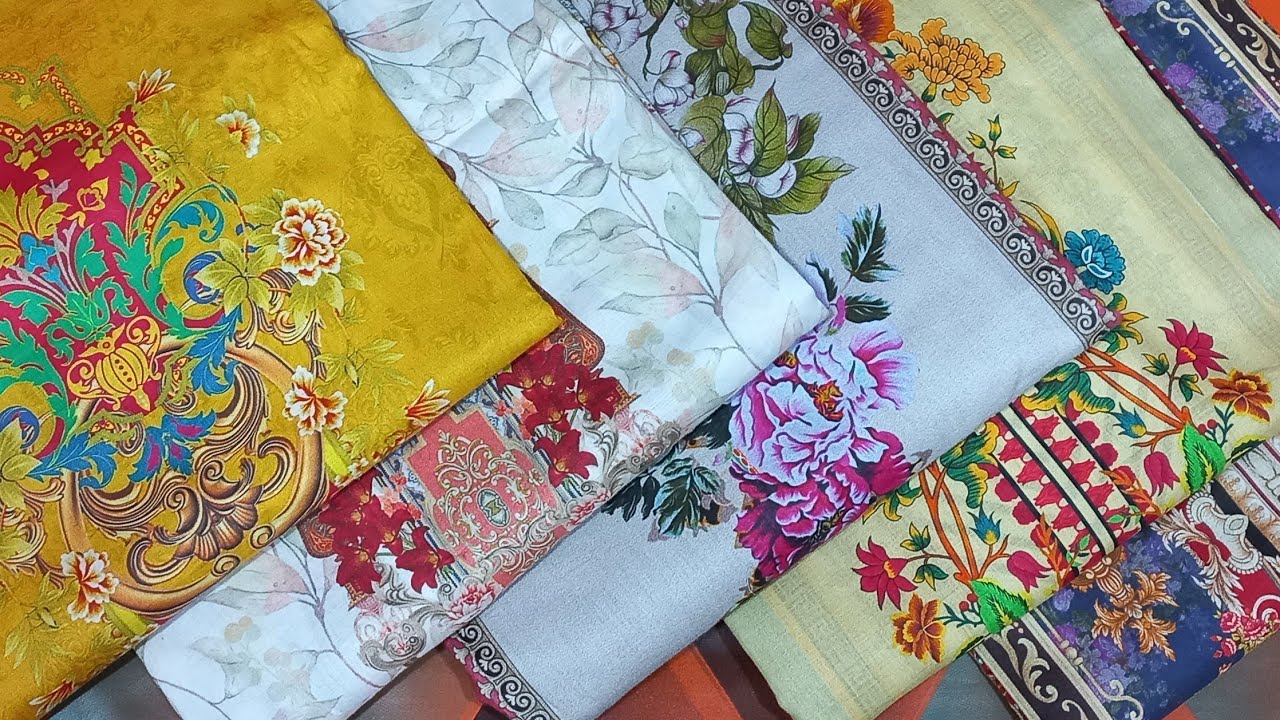 Pakistani original Digital malhar three piece collection!!@jonyofficial4179