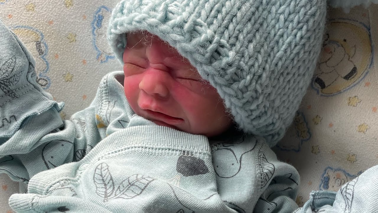 Henri gets changed - Full body silicone baby boy