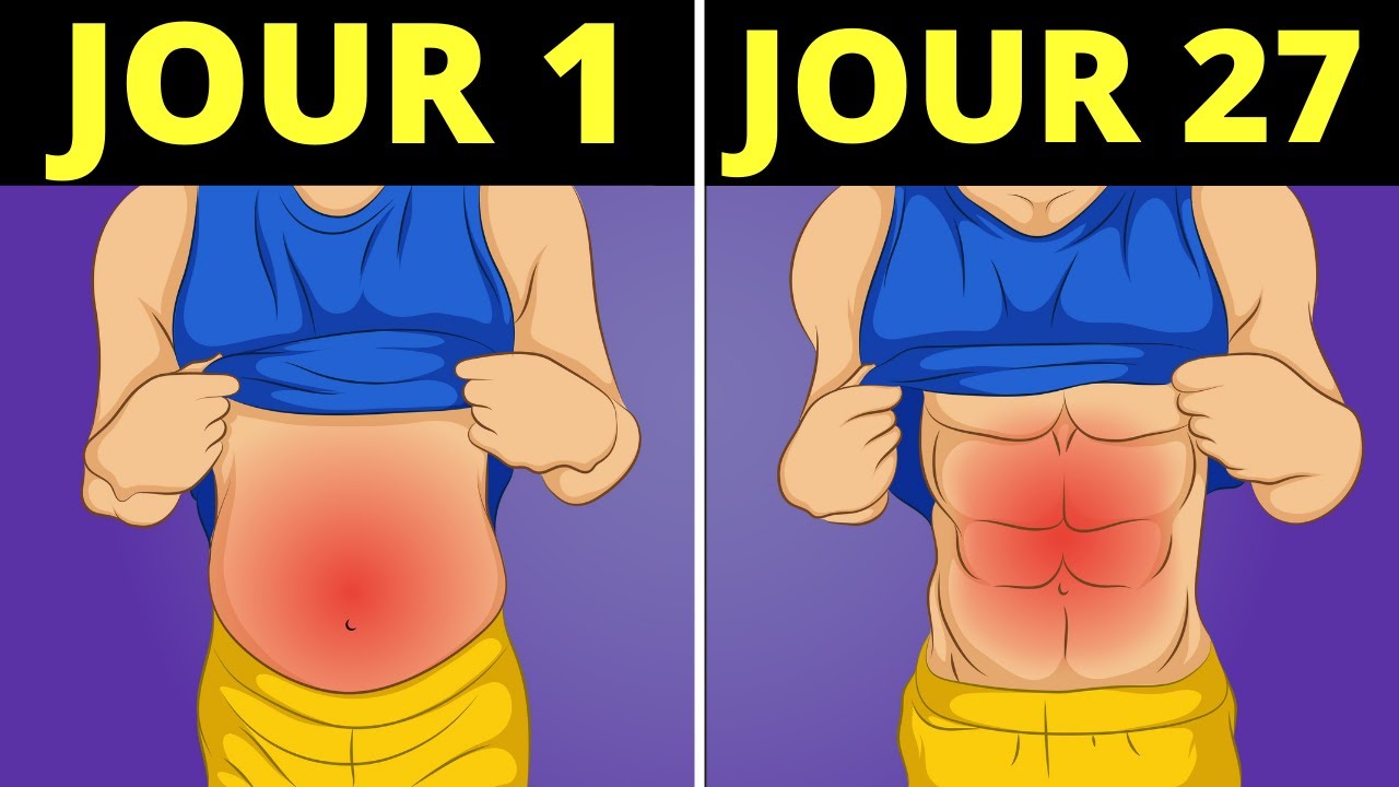 10 min d'Exercice Abdos à la Maison (Sans Matériel)