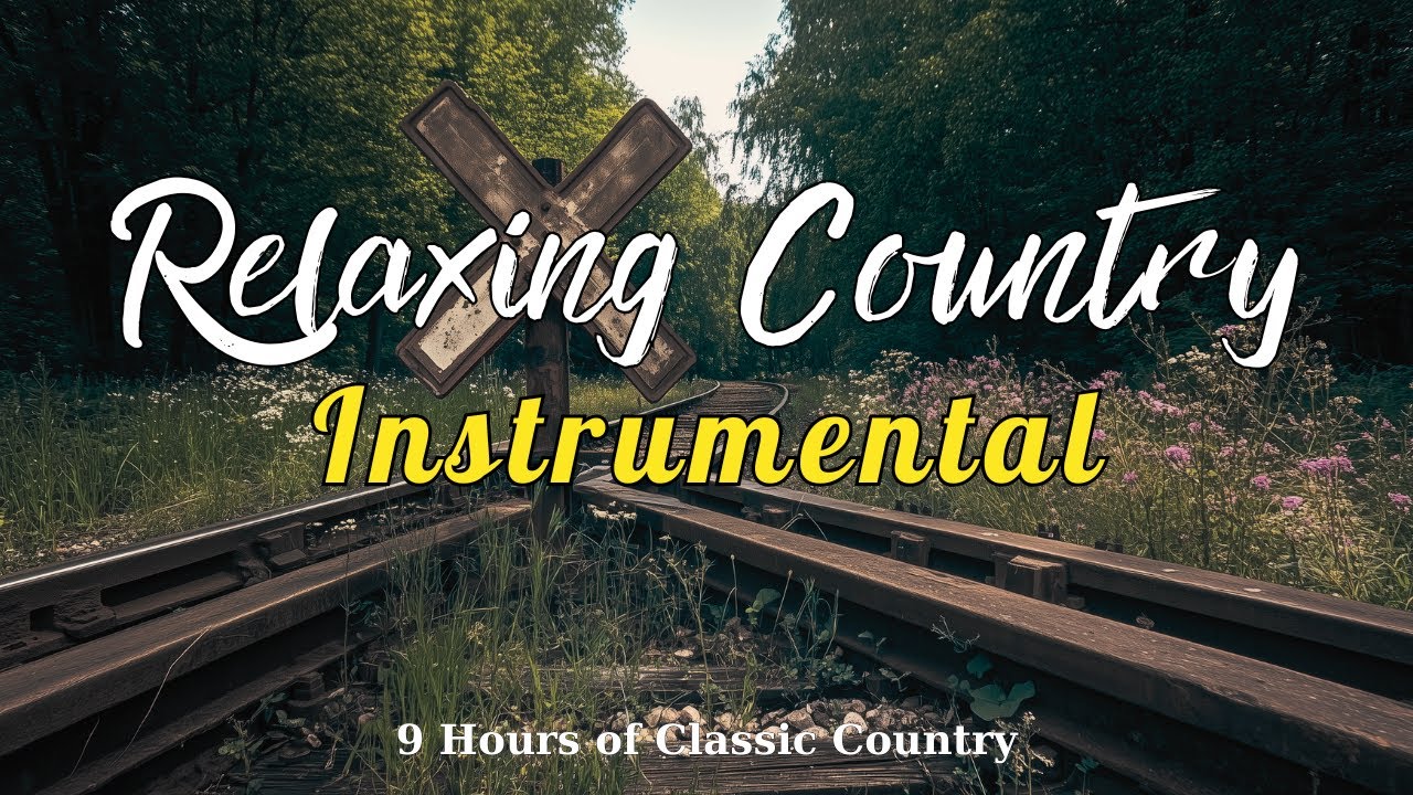 8 Hours of Gentle Classic Country Instrumentals For Relax, Study, or Drift to Sleep
