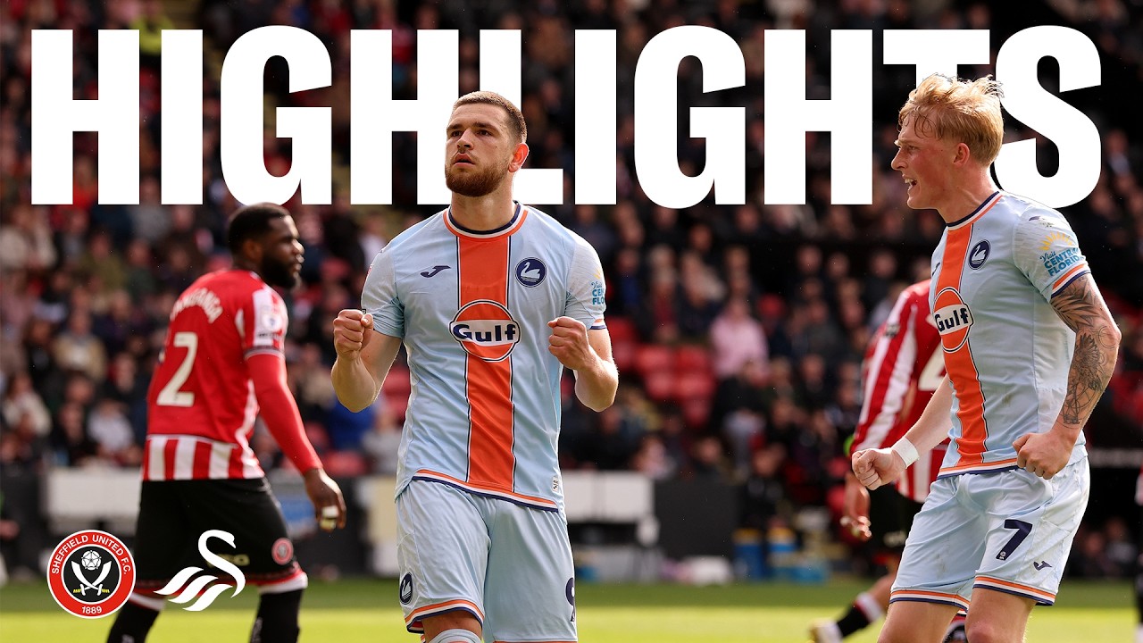 Sheffield United v Swansea City | Highlights