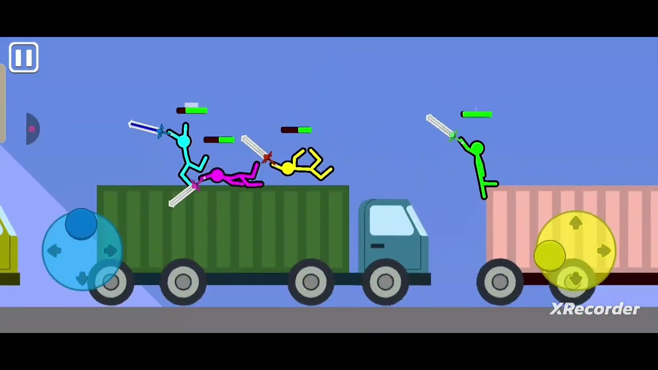 Бой мечами supreme duelist stickman