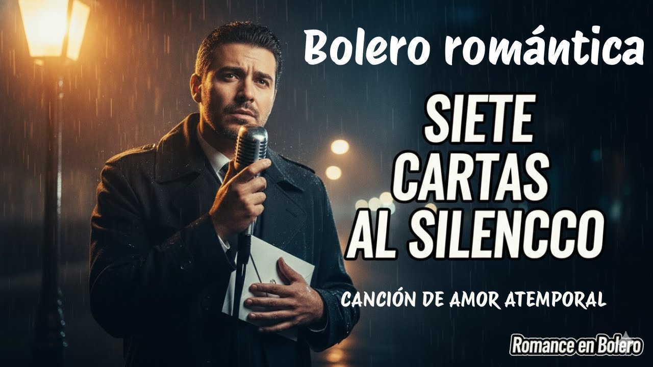 Siete Cartas al Silencio - Bolero Romántico de Desamor | #amor  #musica  #boleroromantico