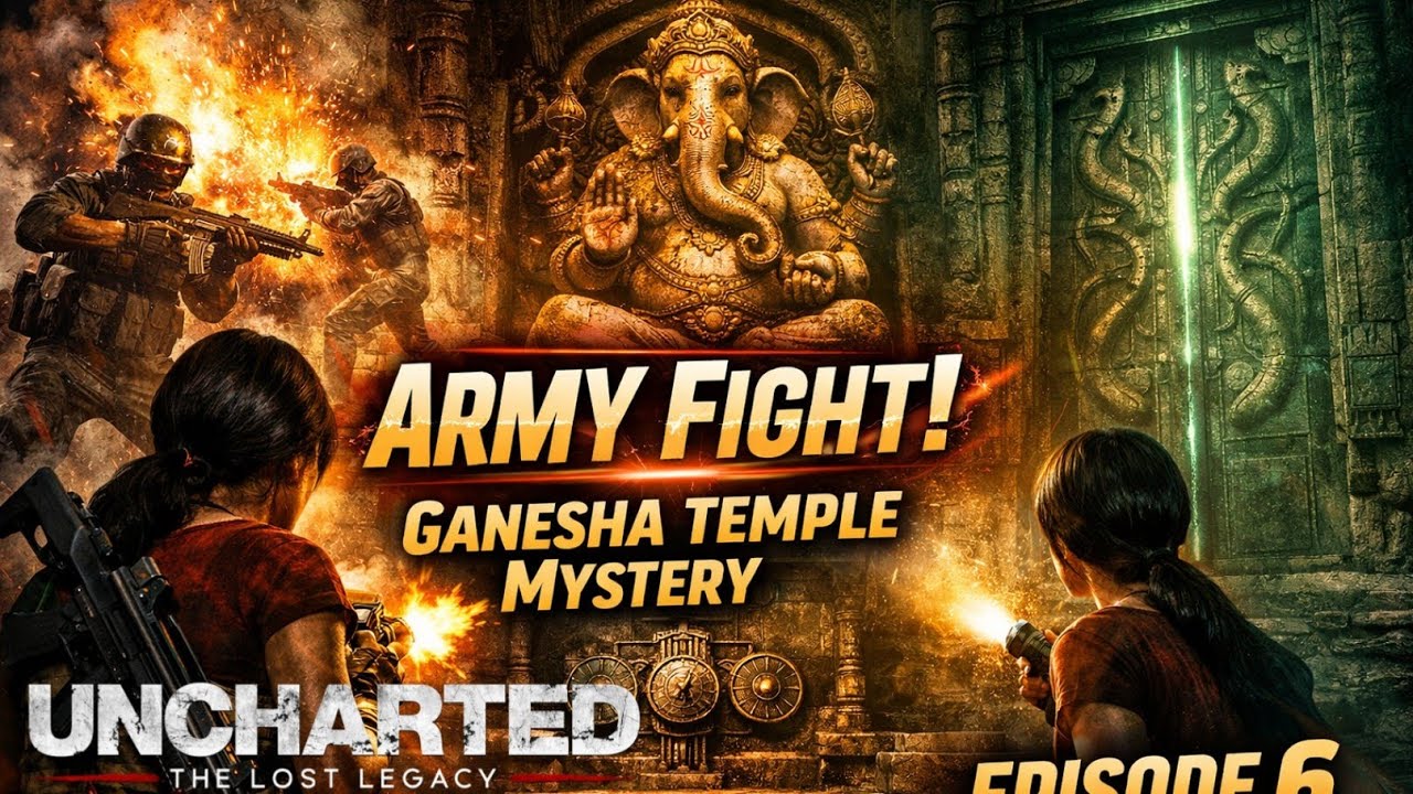 Exploring the mysterious lord Ganesha Temple🛕 | EP 6 | Uncharted: The Lost Legacy