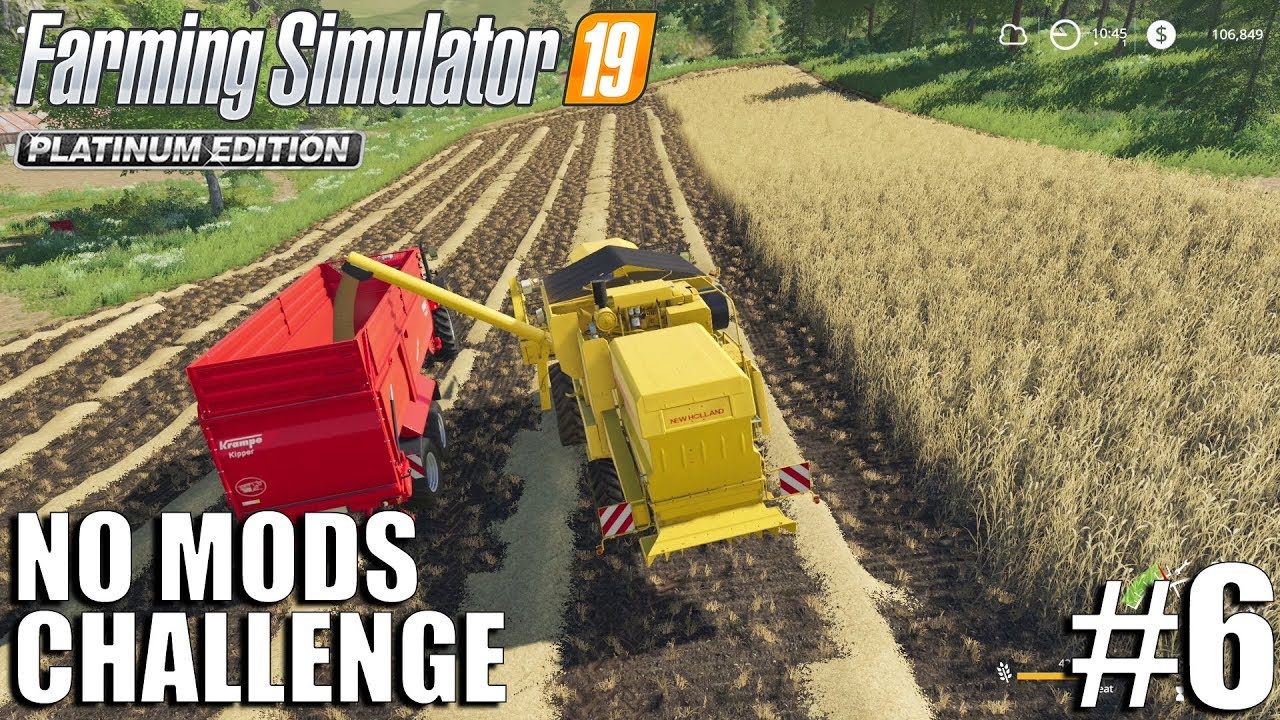 No Mods Challenge | #6 | Farming Simulator 19 | Timelapse