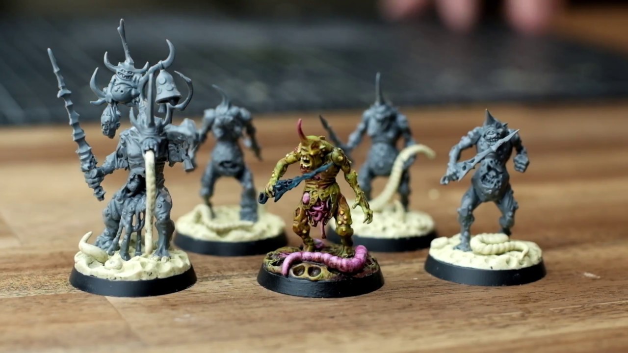 How To Make Nurgle Bases