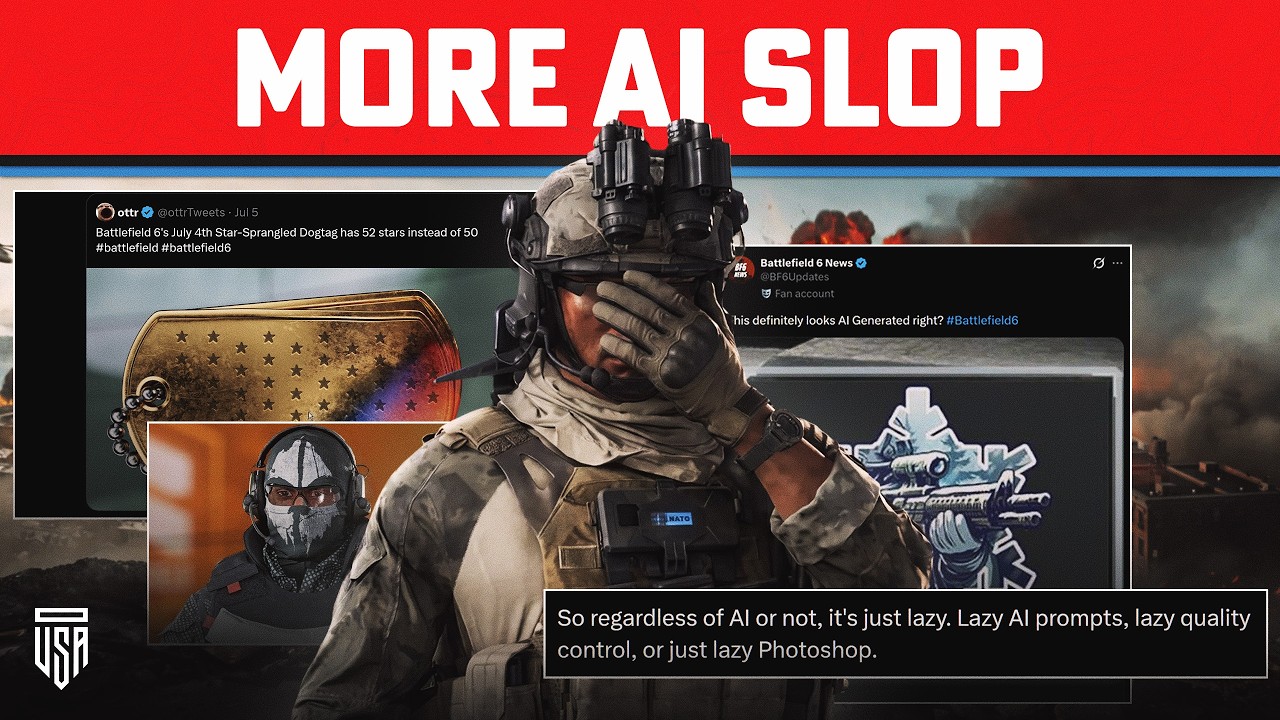 The Real Problem with Battlefield's AI Slop
