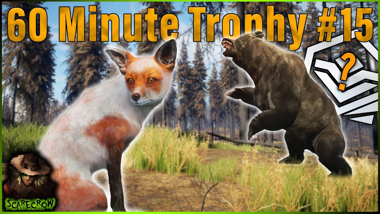 PIEBALD RED FOX & Diamond Potential Grizzly! 60 Minute Trophy Challenge Episode #15 Call of the wild