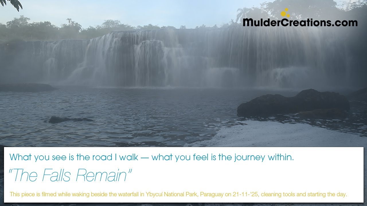 21-11-25: The Falls Remain 21-11-25: #artfilm #slowtv #waterfall