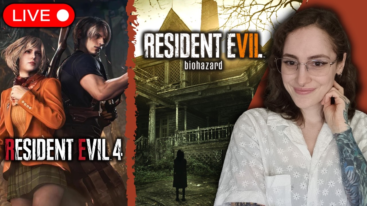 🔴 Finishing Resident Evil 4 and starting Resident Evil 7: Biohazard