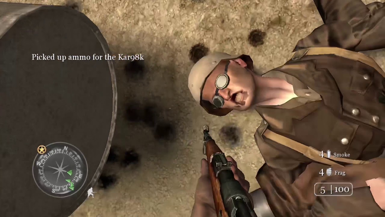 COD 2 NPC Mouth Glitch