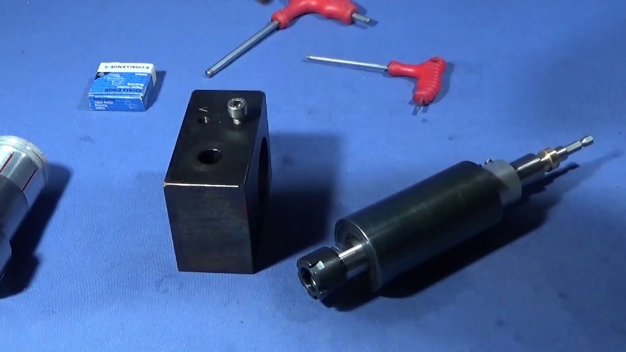 ER20 Collet Chuck Lathe Toolpost Drill With Tapered Roller Bearings